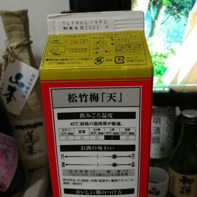 松竹梅 しょうちくばい 日本酒 評価 通販 Saketime